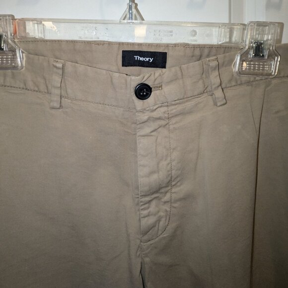 Theory Men's Khaki Pants SZ33 - Picture 2 of 4